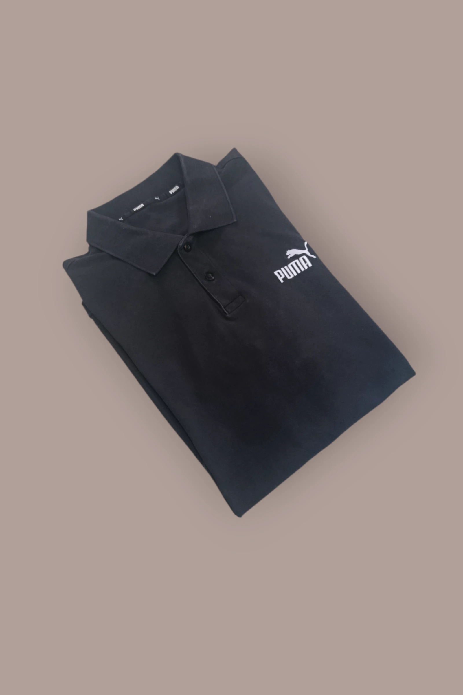 Polo Puma Masculino | Cor Preto | Algodão Pique | Manga Curta Casual com Logo | Tamanho GG – photo 2